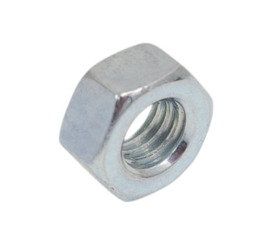 Шестигранная гайка Стройметиз DIN934 М6 цинк 400 шт. 3030048