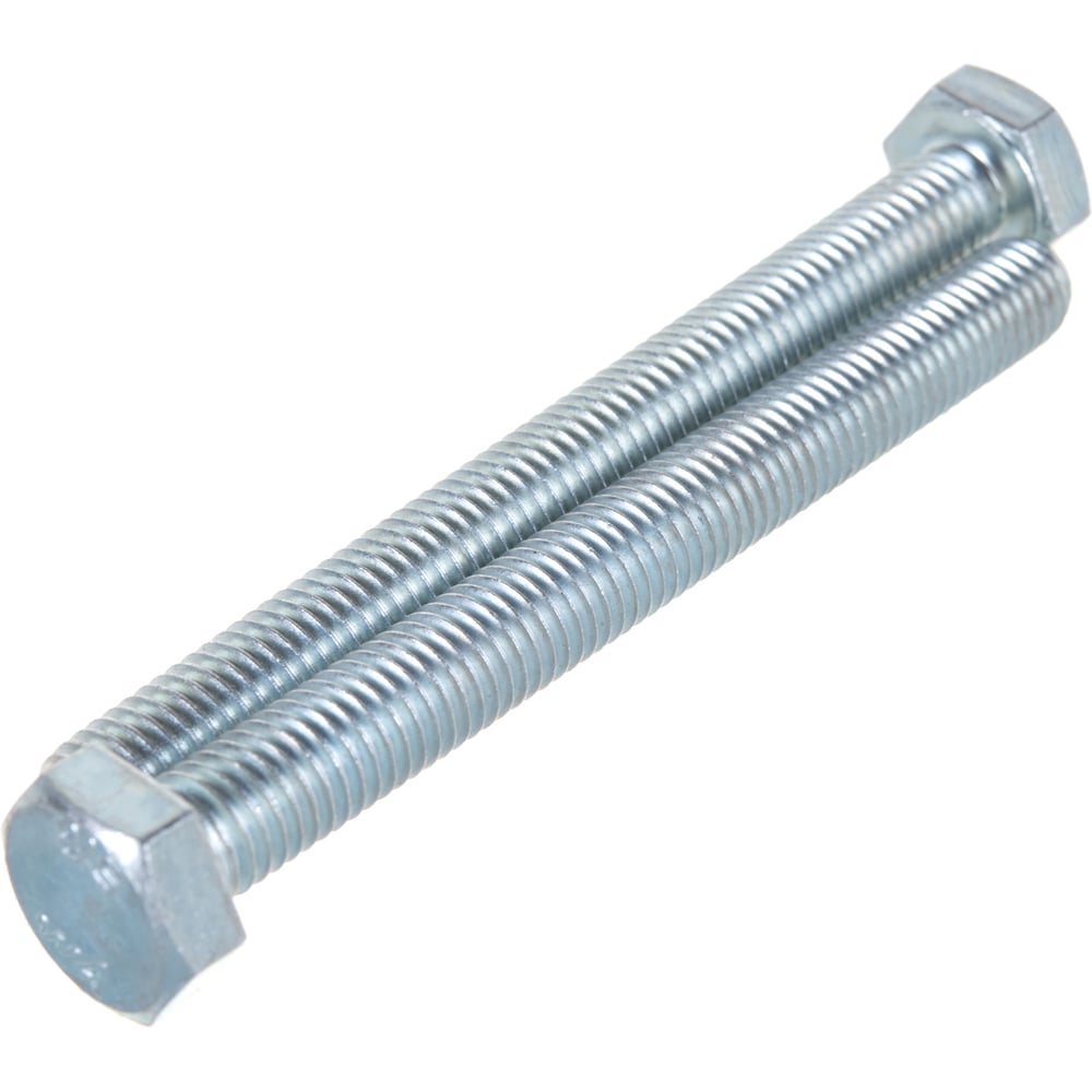 Болт Стройметиз полная резьба DIN933 М10х100, класс прочности 5.8, цинк ...