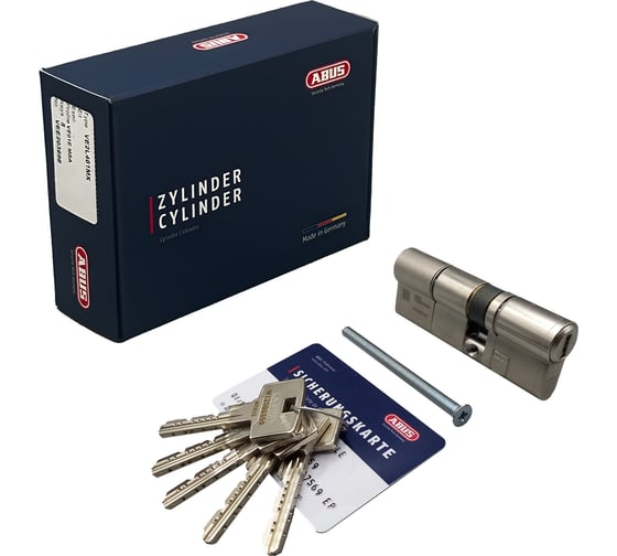 Цилиндровый механизм ABUS magtec 2500 110(30x80) ключ/ключ me ni (5 key) 11008843