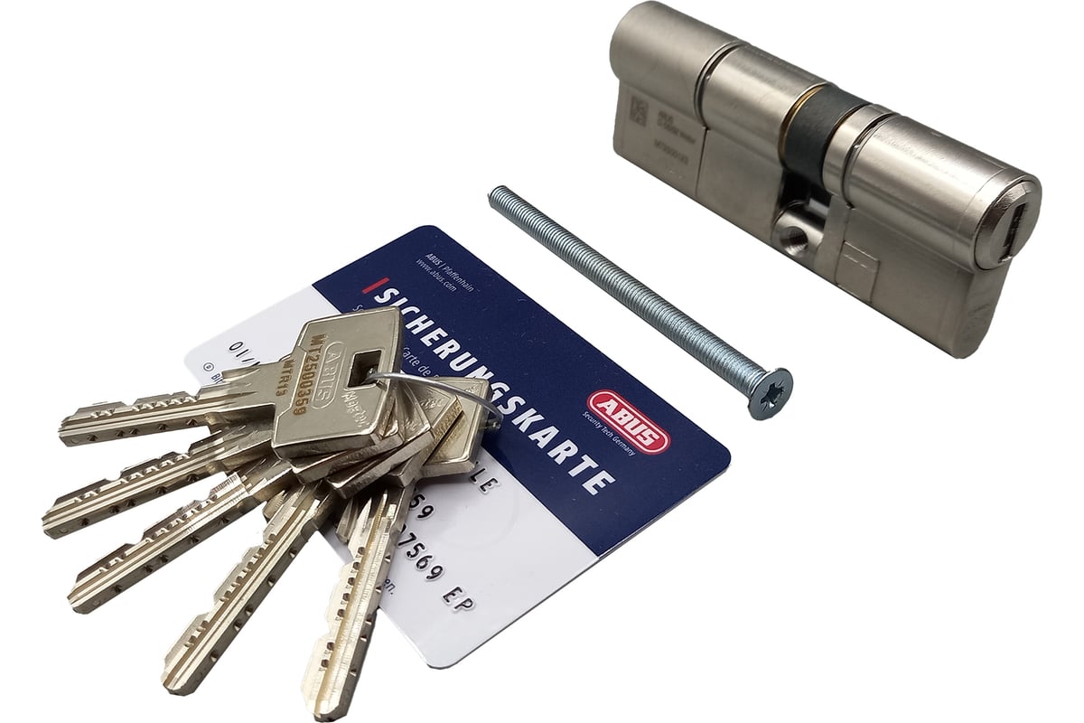 Цилиндровый механизм ABUS magtec 2500 130(30x100) ключ/ключ me ni (5 ...