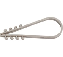 Дюбель-хомут OXION 19-25 мм серый (100 шт./упак) OX-AD19-25GR