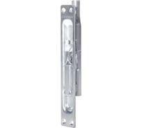 Шпингалет торцевой Doorlock dl fbm/1s zn оцинкованный, длина хода 18мм, планка 24,5x160мм, резьба м8 74240