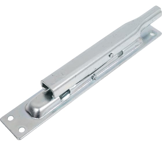 Шпингалет торцевой Doorlock dl fbm/1s zn оцинкованный, длина хода 18мм, планка 24,5x160мм, резьба м8 74240