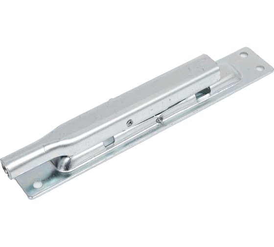 Шпингалет торцевой Doorlock dl fbm/1s zn оцинкованный, длина хода 18мм, планка 24,5x160мм, резьба м8 74240
