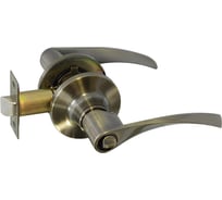 Межкомнатная защелка НОРА-М NEW стар. бронза ЗВ2-03 фикс. 15650