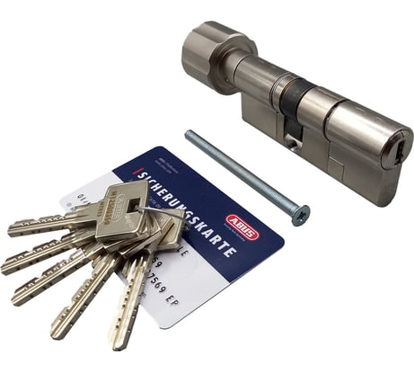 Цилиндровый механизм ABUS magtec 2500 135(65x70в) ключ/вертушка me ni (5 key) 11009079