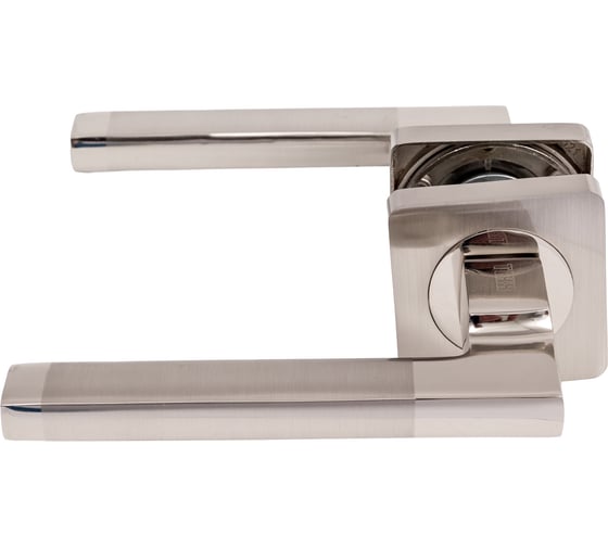 Дверная ручка TIXX Ламберто, ник.мат./ник.бл. INDH 223-05 SN/NP 1