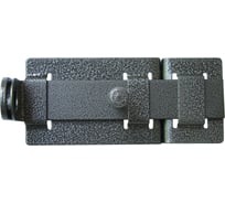 Задвижка СЕКРЕТ ЗД 04 серебро проушины 09455