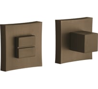 Квадратная завертка к ручкам ORO&ORO титаниум BK 13 Titanium