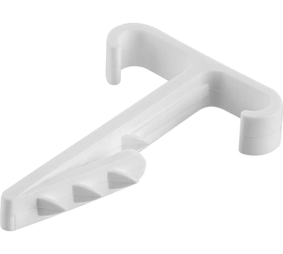 Дюбель-хомут для плоского кабеля TDM ELECTRIC Т-образный, 2-12 мм, белый, 100 шт. SQ0539-0040 1