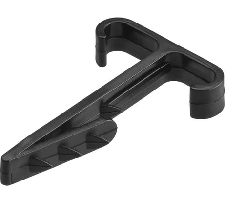 Дюбель-хомут для плоского кабеля TDM ELECTRIC Т-образный, 2-12 мм, черный, 100 шт. SQ0539-0041