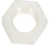 Шестигранная гайка DINFIX М 20 полиамидная, пластиковая, DIN 555, 1 шт. 00-0004015