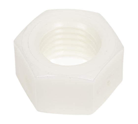 Шестигранная гайка DINFIX М 20 полиамидная, пластиковая, DIN 555, 1 шт. 00-0004015