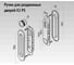 Ручка для раздвижных дверей Palladium 02 PS SN 11941 3