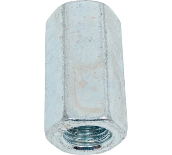Гайка ЦКИ DIN6334 удлиненная, М16x48, 10, Ц, SW 24, 2 шт. 41473