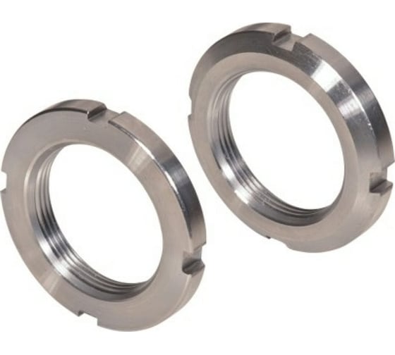 Круглая гайка ЦКИ DIN981 М50x1.5, для DIN 5406, 14H, б/п, 1 шт. 42595