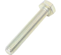 Болт ЦКИ DIN 933, М10x65 мм, 5.8, цинк, SW 17, 100 шт. 26462