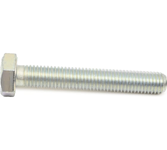 Болт ЦКИ DIN 933, М10x65 мм, 5.8, цинк, SW 17, 100 шт. 26462