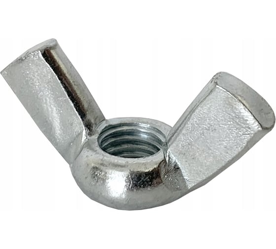Гайка Мир крепежа DIN 315, М10, цинк, 10 шт. ЦБ-00093097 1