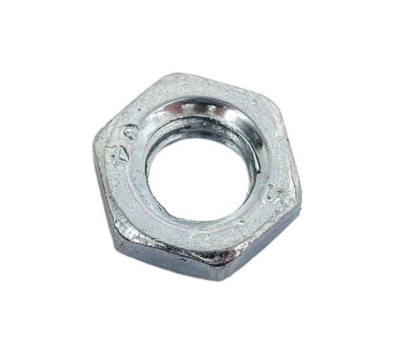 Низкая гайка Мир крепежа DIN 439, М6, цинк, 10 шт. ЦБ-00093104 1