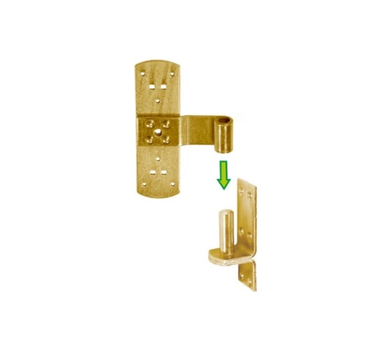 Петля Rusconnect тип T DMX 100x200x13 mm, 1 шт. 8265
