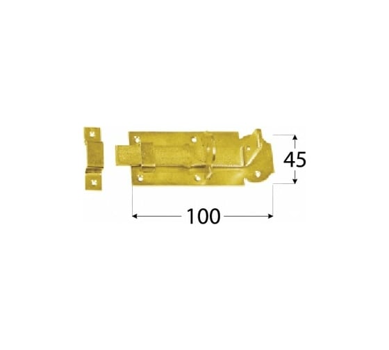 Запорная прямая задвижка Rusconnect DMX 100x45 mm 10 шт 8532