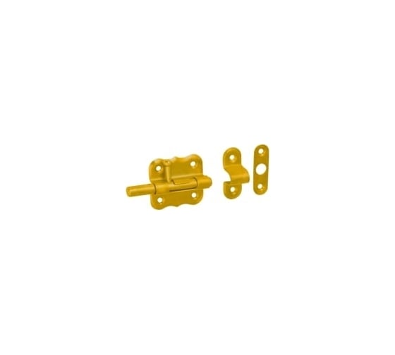 Задвижка с круглым ригелем Rusconnect DMX 50х50 10 шт 8561 1