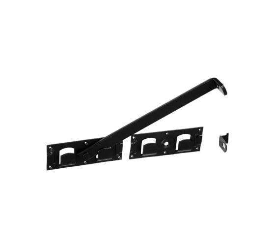 Воротная задвижка Rusconnect черная DMX 440x70 mm 5 шт 86412
