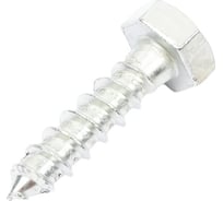 Шуруп с шестигранной головкой крепежная техника 10х40, 80 шт. БК 497160