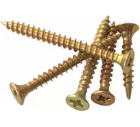 Шуруп VIPкрепеж жёлтый цинк 4,0x40, 420 шт. 41344 VIPL