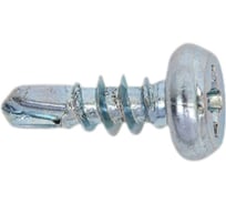 Саморез клоп крепежная техника белый сверло 3,8х11, 1000 шт. 430301 БК