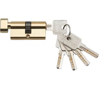 Цилиндровый механизм Trodos цмвп 100(50/50), сплав ЦАМ, 5 ключей, золото 208237