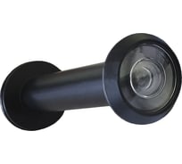 Дверной глазок Trodos r70/110 сплав ЦАМ, черный матовый 206060