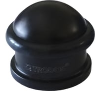 Дверной упор Trodos d26, н26, черный матовый 207002