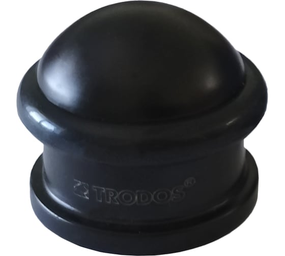 Дверной упор Trodos d26, н26, черный матовый 207002