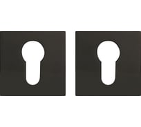 Накладка на цилиндр Trodos aye11, квадрат 03, черный никель 204911