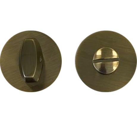 Поворотная ручка Trodos 708bk, круг 03, бронза 204581