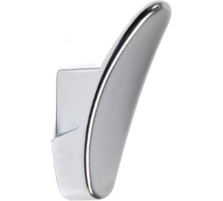 Мебельный крючок Trodos 1640 1-рожковый, сплав цам, хром 302063