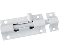 Шпингалет Trodos zy-710b без пружины, l80, белый матовый 205071