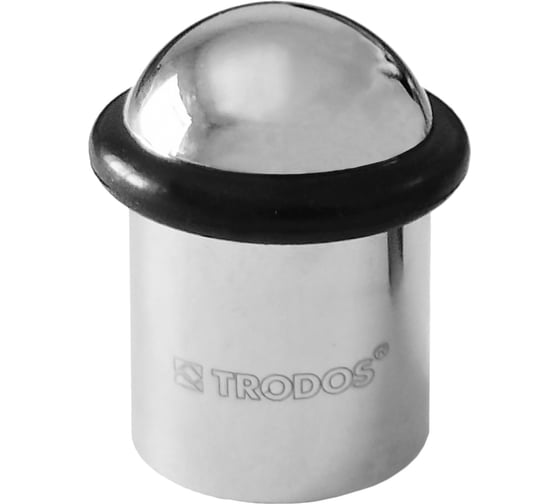 Дверной упор Trodos d40, н40, хром 206095