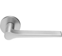 Дверная межкомнатная ручка MORELLI LAND MH-60-R6 MSC на круглой розетке 6 мм, цвет - матовый сатинированный хром 9014640