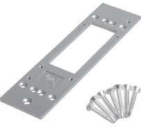 Монтажная плата для доводчика Doorlock dl200 серебристая 75520