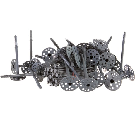 Дюбель для теплоизоляции с пласт. гвоздем Невский Крепеж 10х160 50 шт. 336096