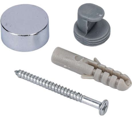 Набор для крепления зеркала Невский Крепеж хром. 818004