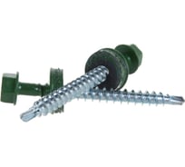 Саморез КР Невский Крепеж св. 4,8х51 RAL-6002 зелёный 200 шт. 802653