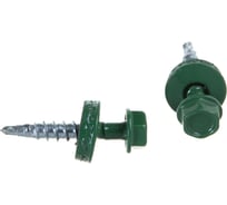 Саморез Невский Крепеж КР св. 4,8х28 RAL-6002 зелёный 60 шт. 912030