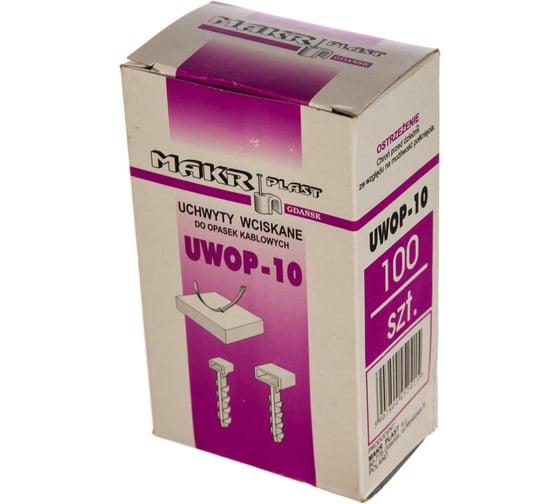 Дюбель для стяжек Rusconnect UWOP UV 10/5 белый 178600