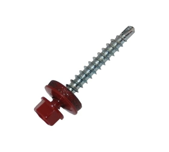 Кровельный саморез Метизный двор 4,8x29 RAL 3005 красное вино 8 шт. 4690441028891