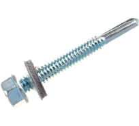 Кровельный саморез с длинным сверлом Метизный двор 6,3х50, 100 шт. 4690441023933 16032551