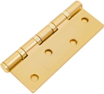 Универсальная петля MORELLI MS 100x70x2.5-4BB MSG стальная, 1 шт., цвет-матовое сатинированное золото 9014714